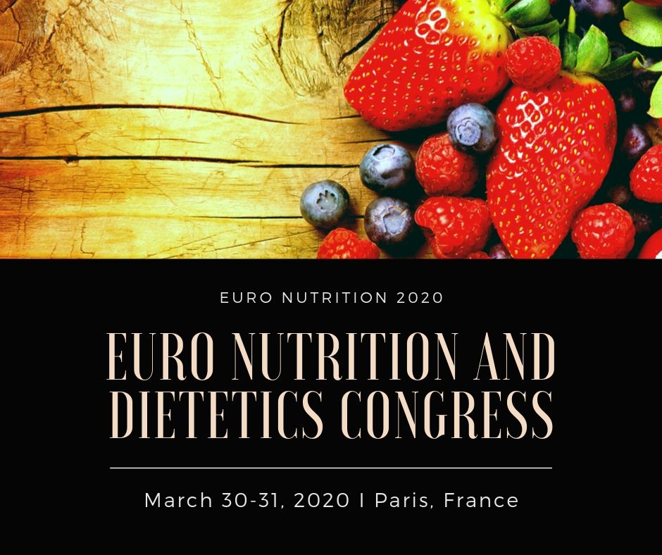 Nutrition and Dietetics Congress, March 30-31, 2020, Paris, France